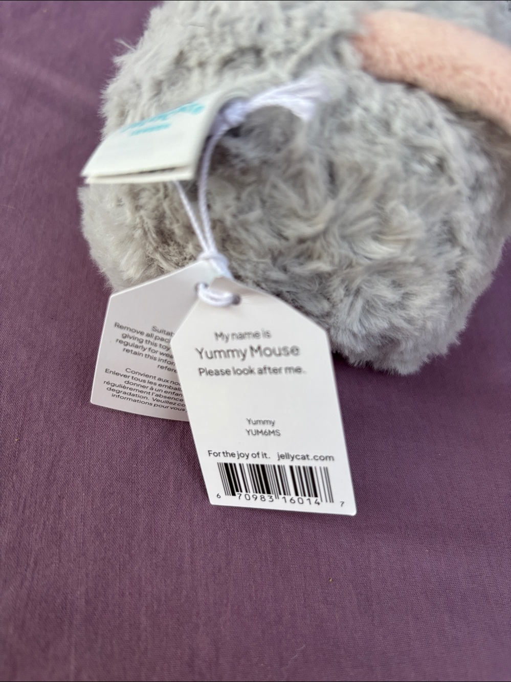 Jellycat YUMMY MOUSE in-hand authentic US seller collect HTF collectible NEW - Picture 8 of 11